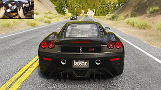 Manual-swapped Ferrari F430 Scuderia SCREAMS in Canyons - Assetto Corsa