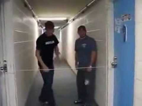 College Door String Crazy Prank