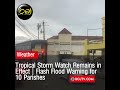 Tropical Storm Watch is still in effect for Jamaica due to ongoing heavy rainfall| November 17, 2023