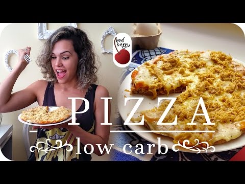 PIZZA LOW CARB |  Massa Leve e Crocante