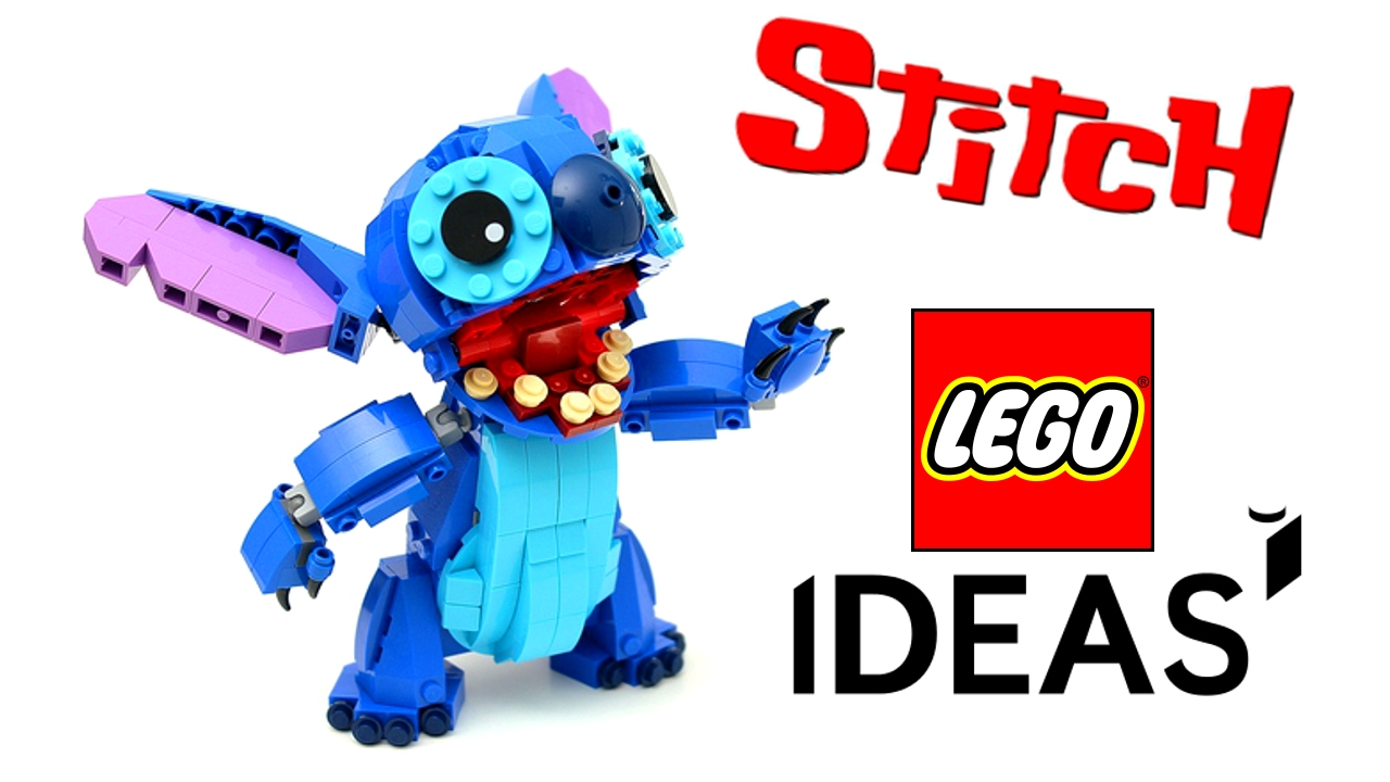 I Built the Lego Ideas Stitch 