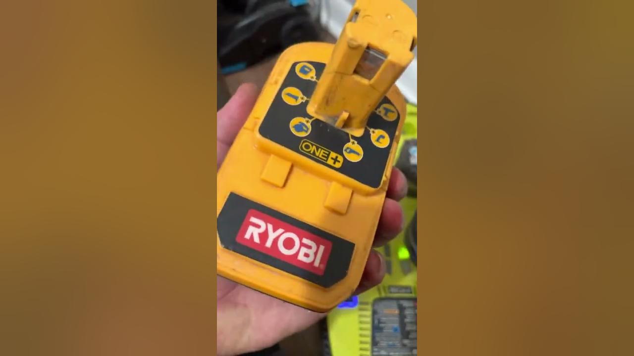 Ryobi batteries not charging easiest way to fix them YouTube