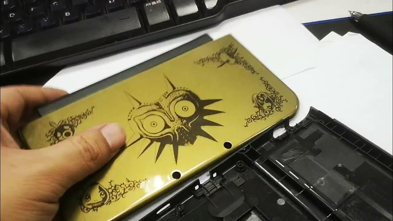 NEW 3DS XL ZELDA MAJORA’S MASK Shell Original Middle Frame Matching