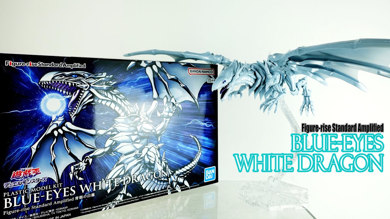 Yu-Gi-Oh! Figure-rise Standard Amplified Blue-Eyes White Dragon