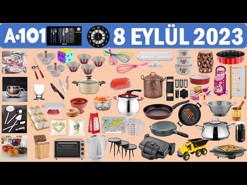 A101 8 Eylül 2023 Aktüel Ürünler Kataloğu | Çeyizlik Ürünler & Mutfak Gereçleri |Beklenen Katalog