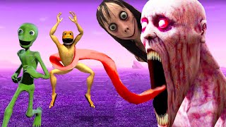 Dame Tu Cosita vs Patila Missed the Stranger (Compilation #5) GIANT SCP -096 MOMO and MONSTER ATTACK