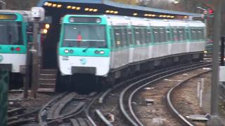 RATP Metro Paris - Automatic return - Retournement automatique des trains à Châtillon - Montrouge