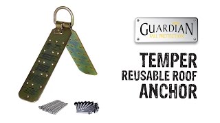 Guardian Temper Reusable Roof Anchor Breakdown
