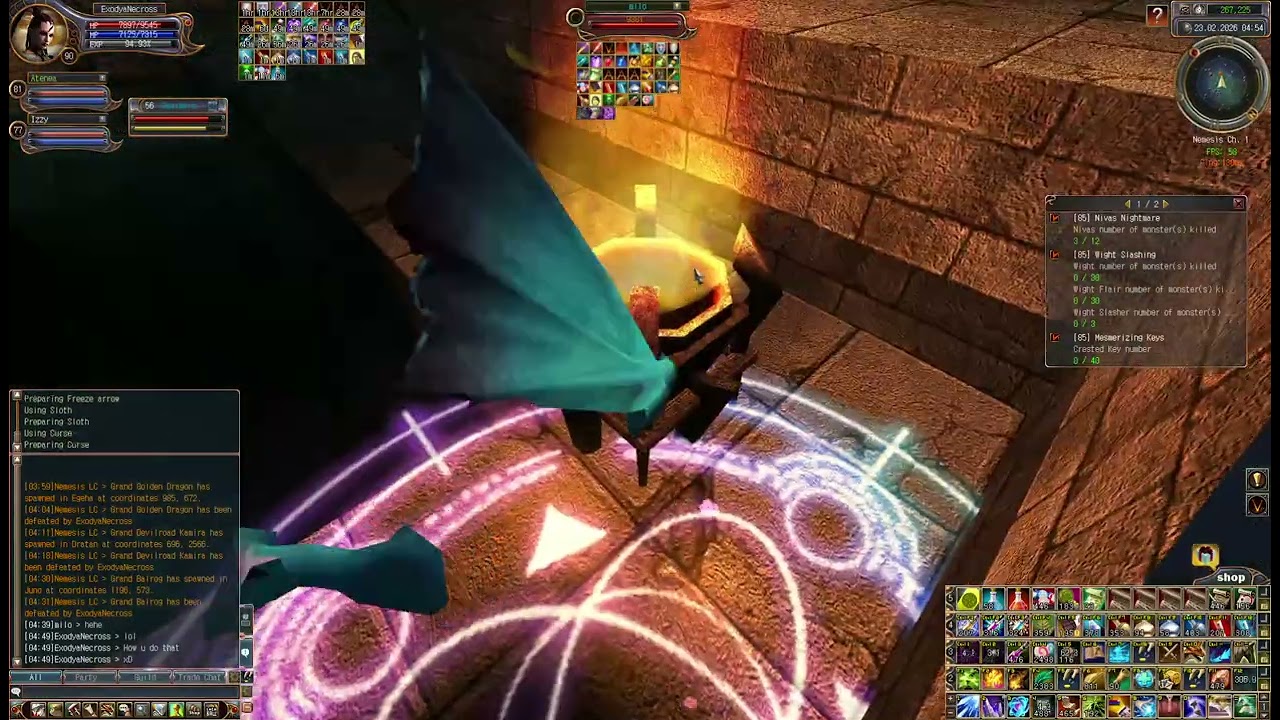 Last Chaos Nemesis Cap Lv.90 Wizzard