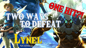 Easy way to beat a Lynel! | Zelda BotW