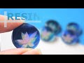【レジン】「家にあるもので!」花を作って、海塗りでグラデーションってできる? resin |