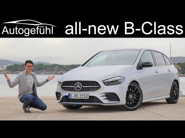 2019 Mercedes B-Class FULL REVIEW all-new BClass B-Klasse AMG-Line -  Autogefühl 