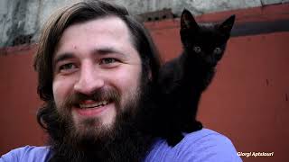 Kitten jumped to my shoulder in fear of a dog by Giorgi Aptsiauri 353 views 2 years ago 6 minutes, 9 seconds