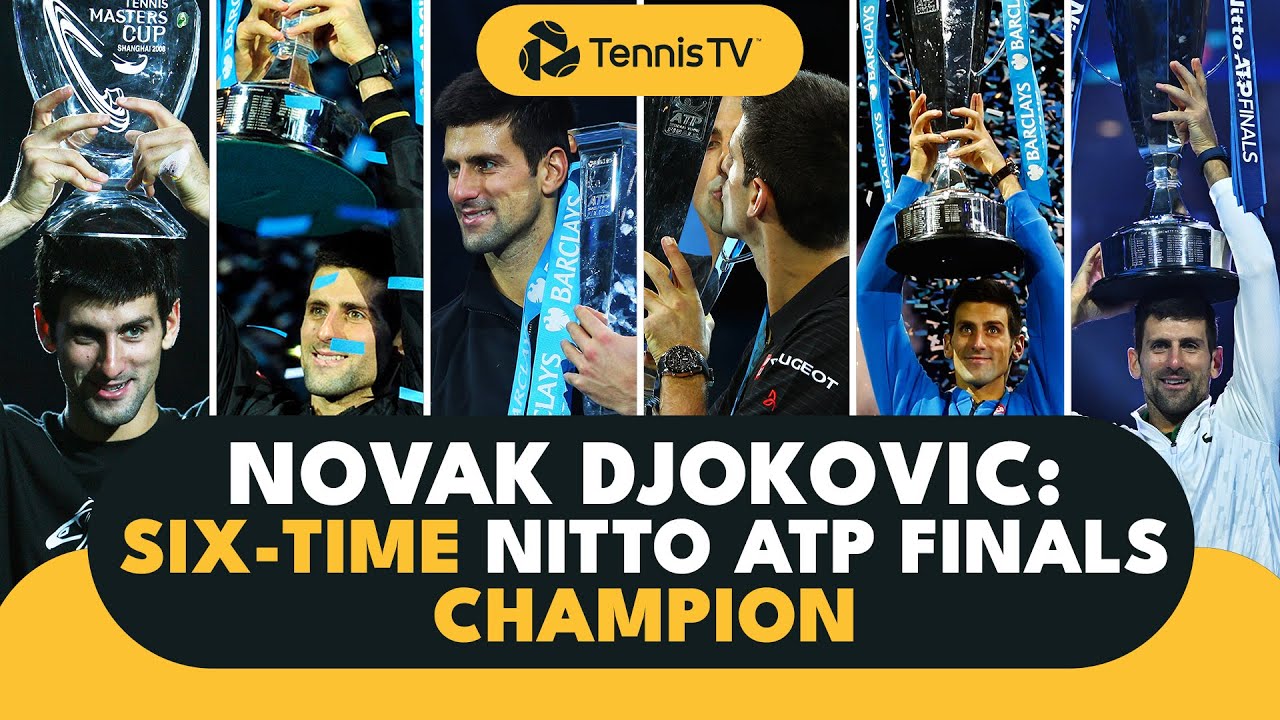 Novak Djokovic SIX-Time Nitto ATP Finals Champion!