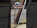 Stuttering lol this was at the front entry #nature #wind #storm #weather #youtubeshorts #youtube