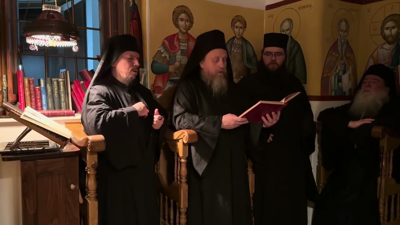 Κύριε εκέκραξα ήχ.α’ π.Βασίλειος Σπαρμιώτης Άγιον Όρος 