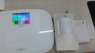 programing accessories with W193 alarm host