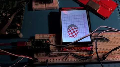 TinyGo - Teensy 4.0 running ILI9341 demo @ 120 FPS