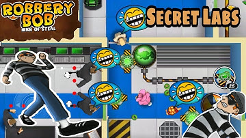 Robbery Bob Hack Chapter 3 Secret Labs With Bunny Suit Part 8