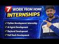Top 7 Remote Internships for Students in 2026 | Python, AI, Data Analytics | Apply Now