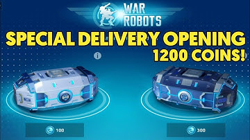 War Robots: Special Delivery Crates Opening (1200 Coins) | Icarus Cyber Show Event 2020