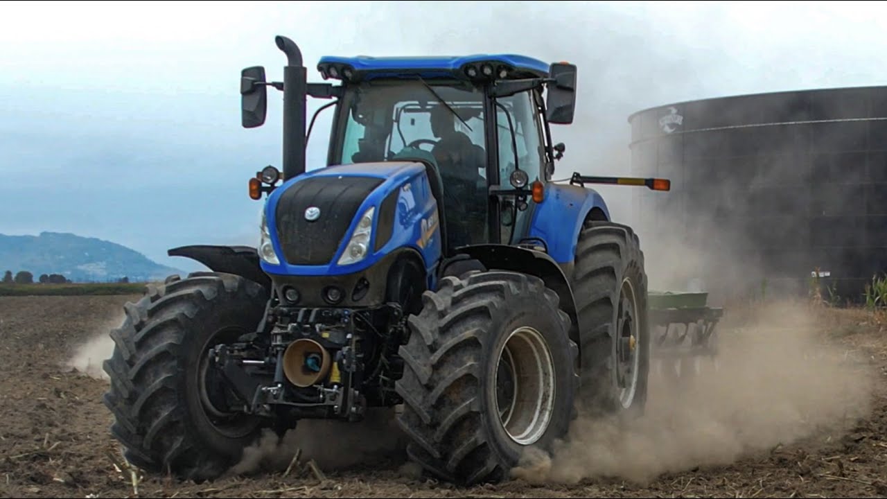 NEW HOLLAND T7 290 JOHN DEERE 2620 YouTube New Holland T7 290 John Deere 2620 Youtube