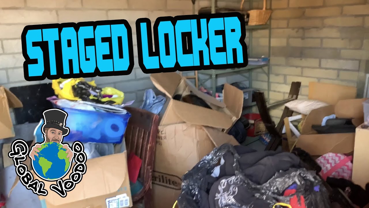 DID I BUY A STAGED STORAGE UNIT AUCTION ON YouTube