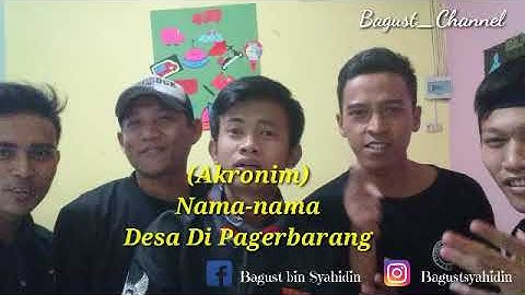 Nama nama desa di Pagerbarang