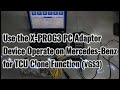 LAUNCH X431 X-PROG3 PC Adaptor | operate on Mercedes-Benz for TCU Clone function( VGS3)