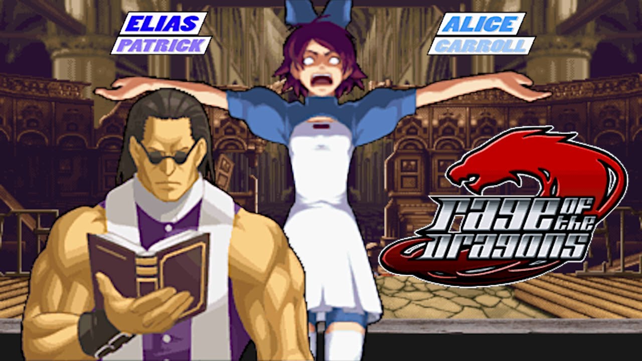 Rage of the Dragons - Elias / Alice (Neo Geo MVS) レイジ・オブ・ザ・ドラゴンズアリス・キャロルエリアス・パトリック