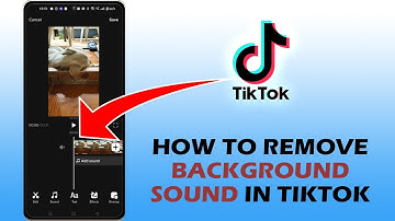 How To Remove Background Sound In Tiktok (QUICK AND EASY)