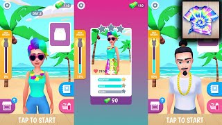 Tie Dye - Android, iOS Game Play screenshot 1