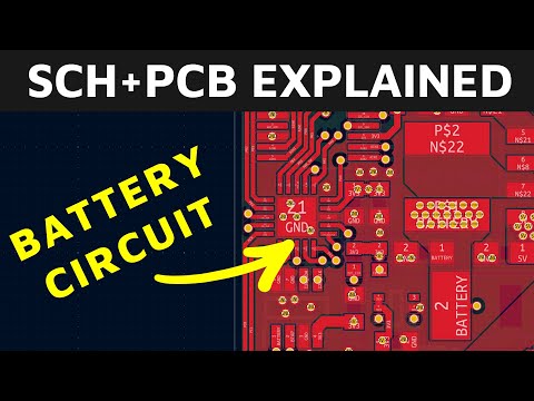 Talking About Schematic and PCB - Battery management circuit