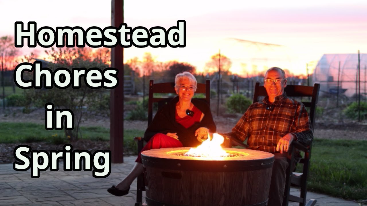 Spring on the Homestead | Real Life Chores & Challenges l Bee Swarm l Farm Stand l Garden