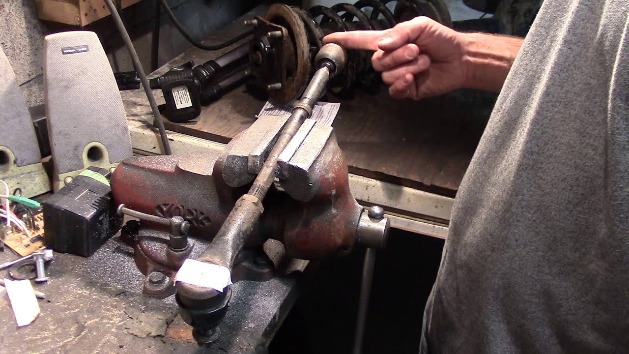 Tie rod replacement measurement trick. Mazda/Ford. YouTube