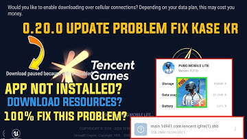 Pubg Lite 0.21.0 Update problem 100% Fix | Apk not Installed, download | Pubg Lite 0.21.0 New update