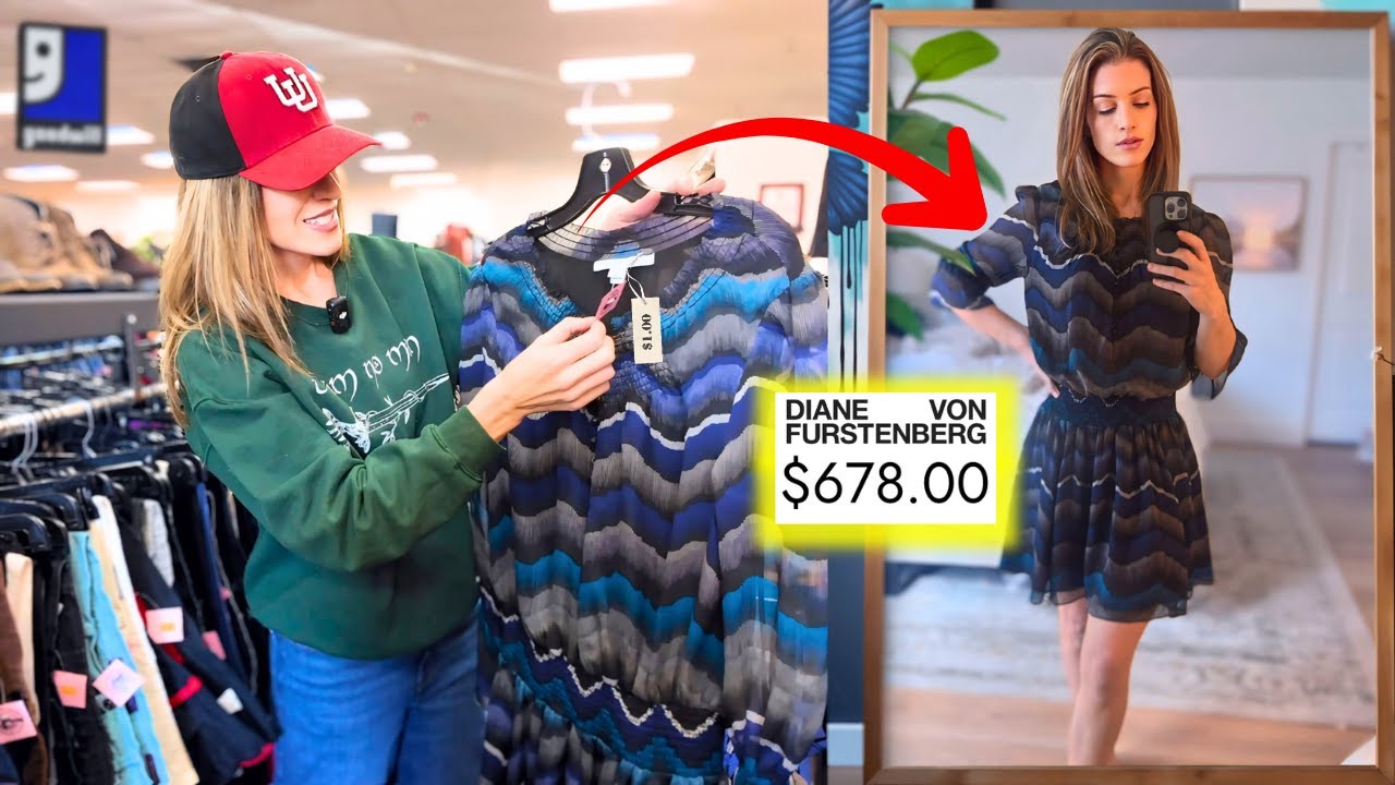Я нашла ее гардероб за 1000 долларов в GOODWILL!! (+ новости о выплатах на дом!)
