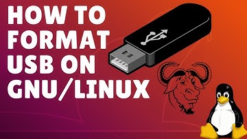How To Format USB Flashdisk On GNU/Linux