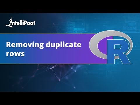 Removing duplicate rows-R Programming | Intellipaat