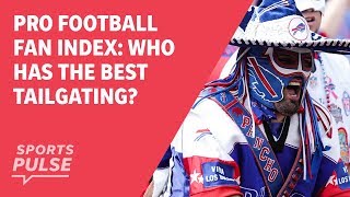 Pro football fan index: Who has the best tailgating?