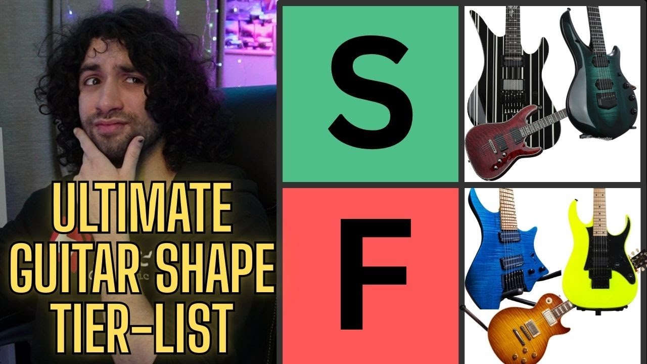 The ULTIMATE Guitar Shape Tier List
