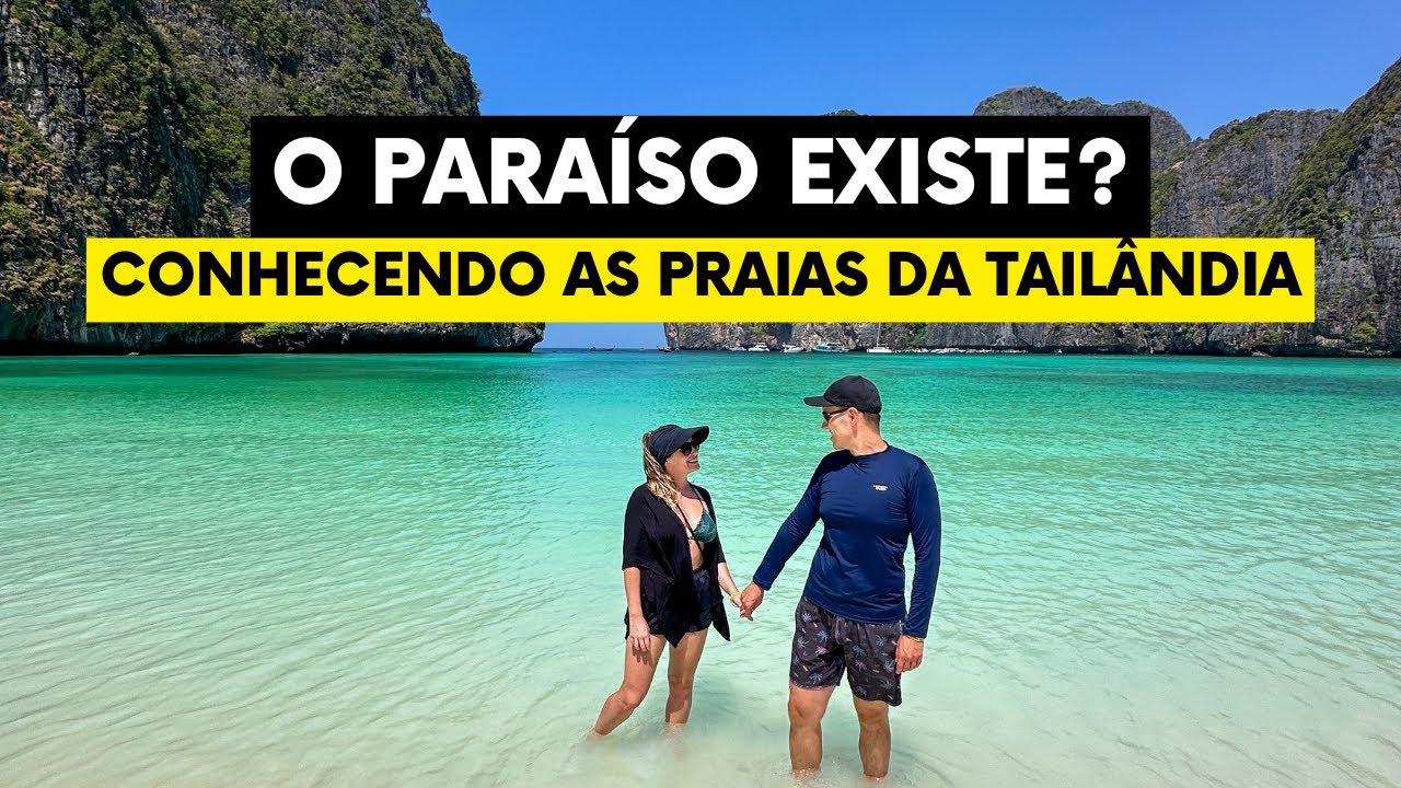As Praias MAIS INCRÍVEIS da Tailândia (Phi Phi, Krabi, Hong Island e MUITO MAIS)