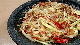 CARA BUAT SAMBAL MANGGA IKAN TERI