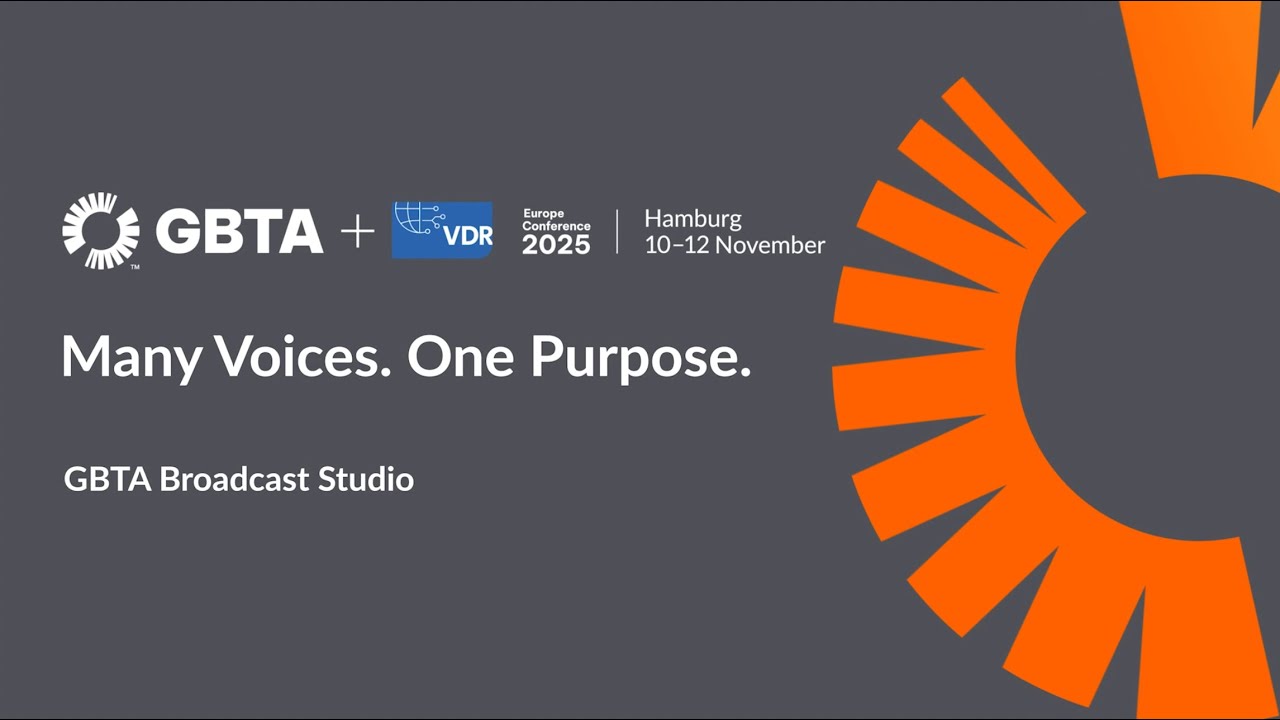 Tony Dryden Joins Broadcast Studio at GBTA + VDR Europe Conference 2025 | Hamburg