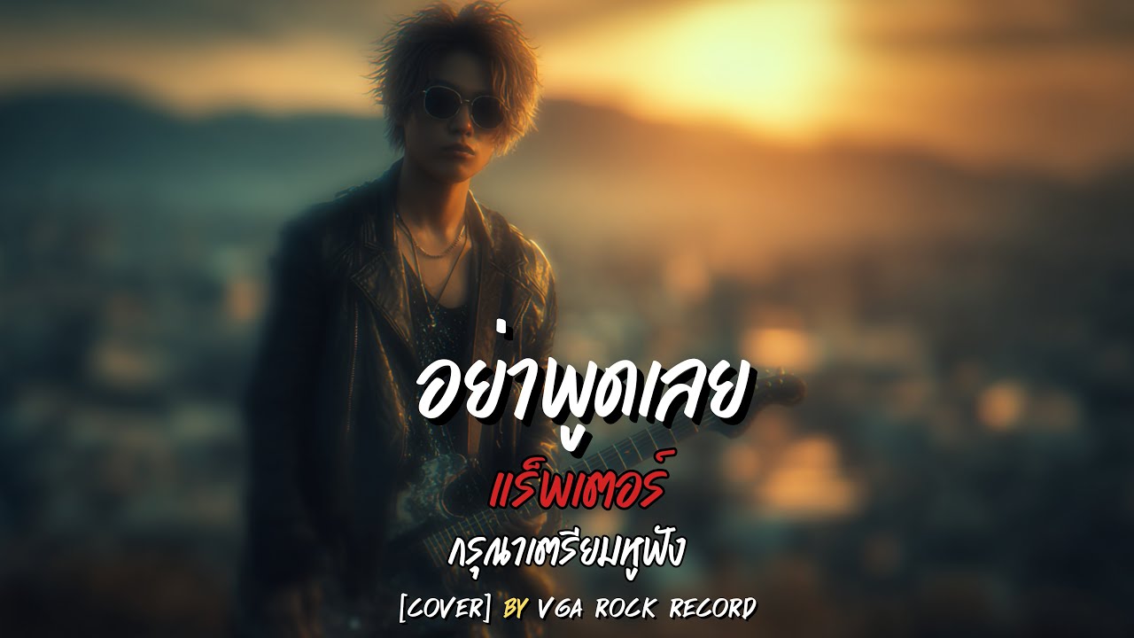 อย่าพูดเลย (Alternative Rock Version) | Raptor | VGA ROCK RECORD | Cover