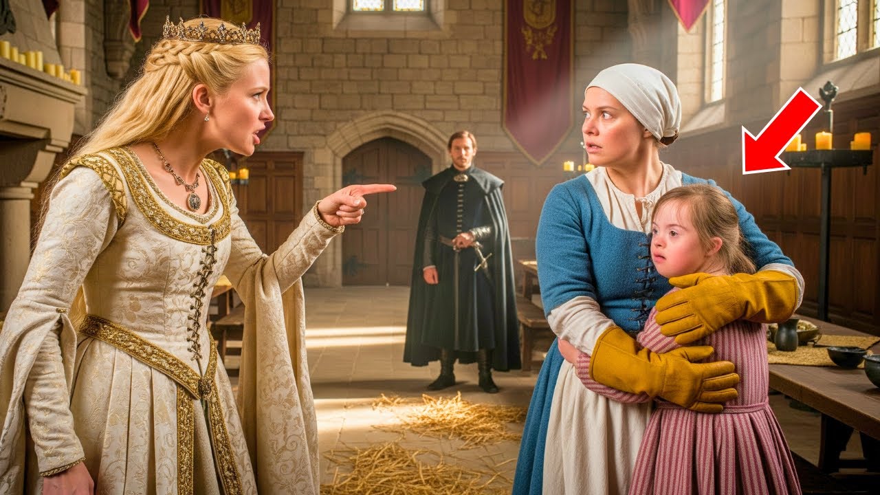 REGINA SURPRINDE SERVITOAREA PROTEJÂND FIICA EI SPECIALĂ... ȘI ESTE ȘOCATĂ!