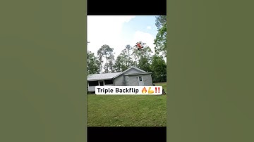 Arrma Kraton TRIPLE Backflip