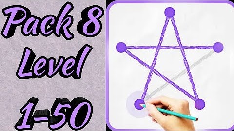 One Draw Puzzle-Drawing Games Pack 8 Level 1 till 50 Android Gameplay
