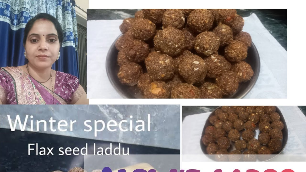#Alsi Pinni Recipe - Alsi ke laddu Recipe#food# अलसी के लाडू #👍👍