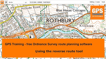 Free OS planner - reversing a route